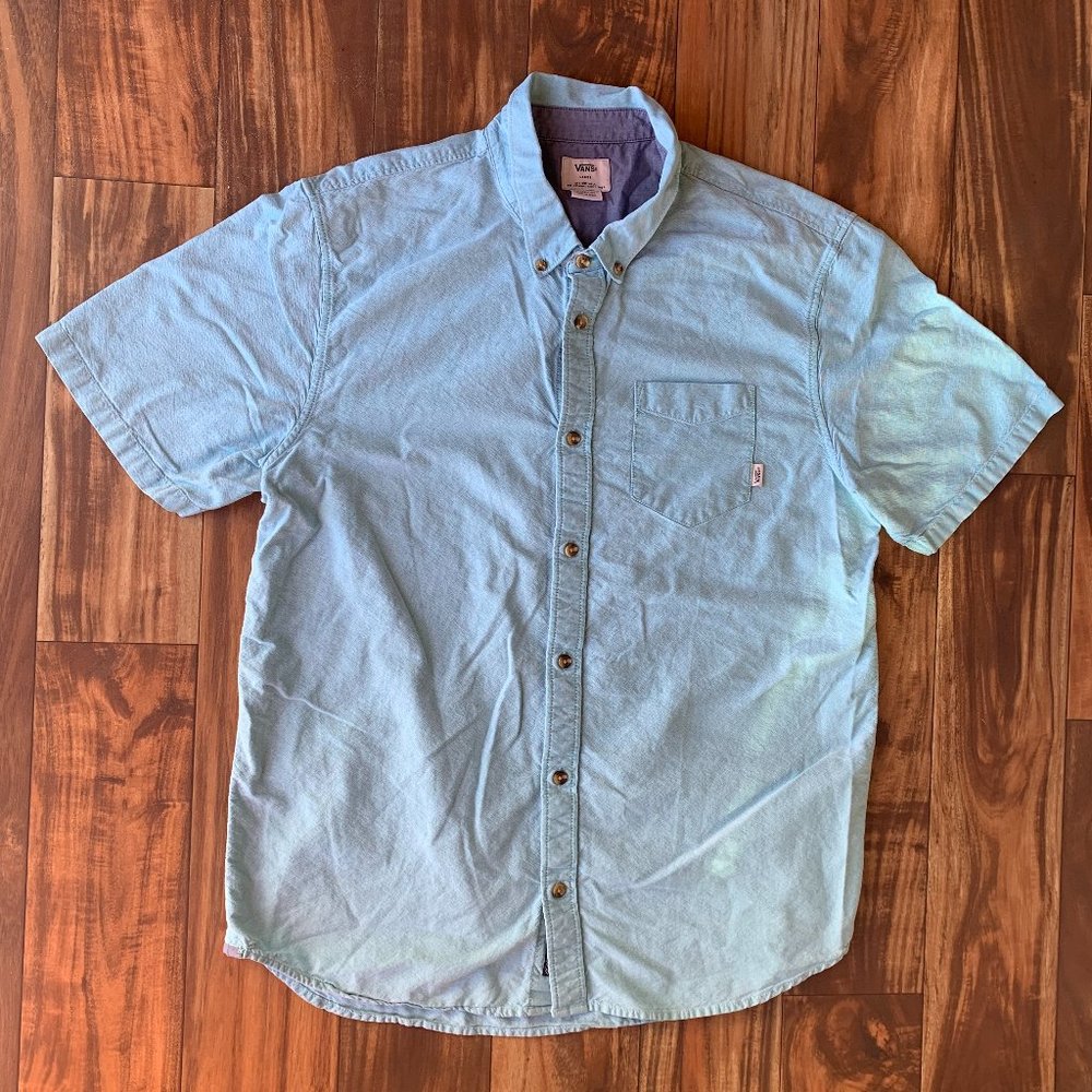 Vans Short Sleeve Button Up